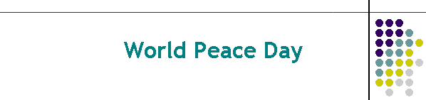 World Peace Day