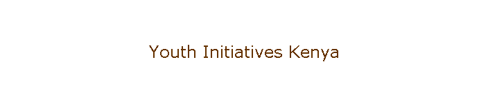 Youth Initiatives Kenya