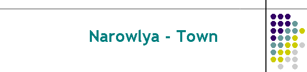 Narowlya - Town